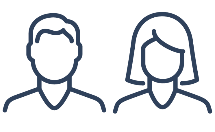 Male and female icon