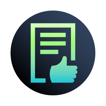 Vaccination support icon
